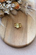 Bague Rosalie Jaune