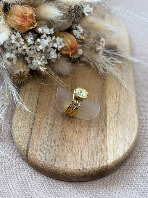 Bague Rosalie Jaune