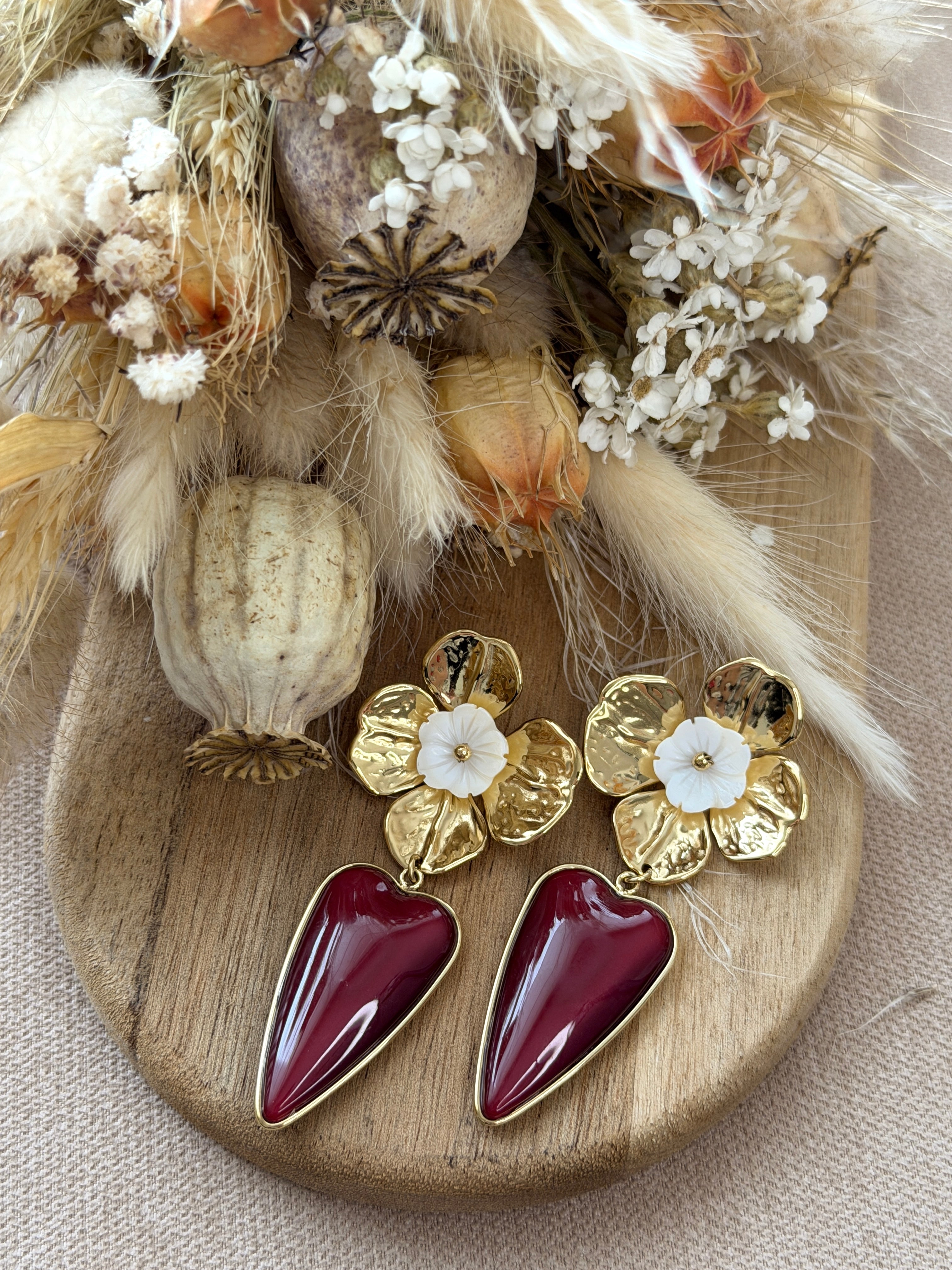 Boucles d'Oreilles Colombe