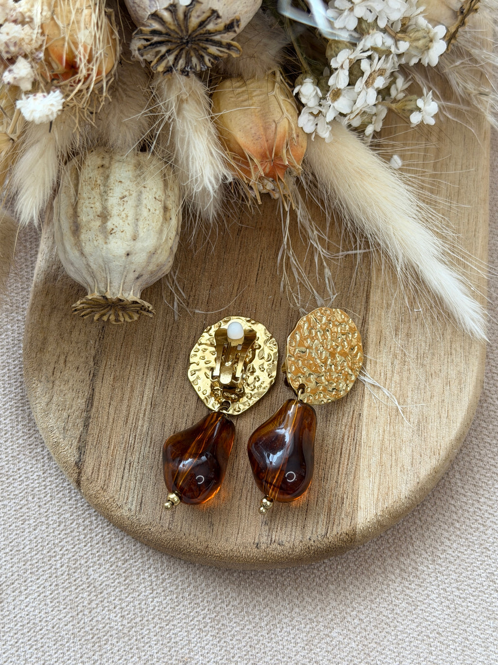 Boucles d'Oreilles à Clip Isabeau