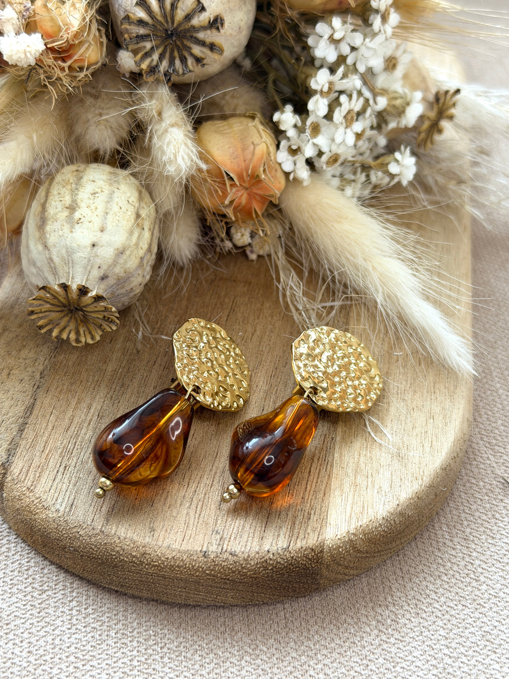 Boucles d'Oreilles à Clip Isabeau