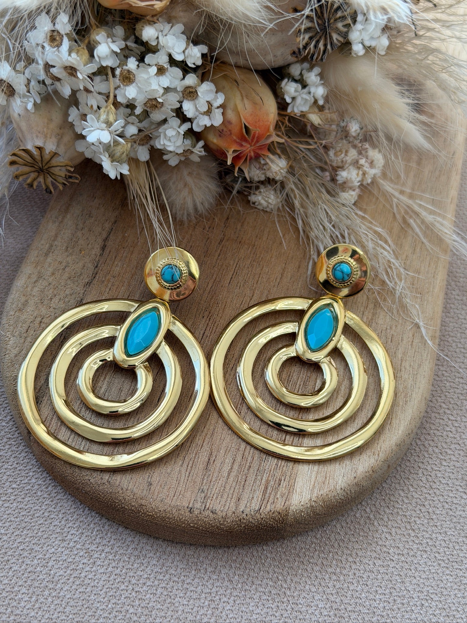 Boucles d'oreilles Albane