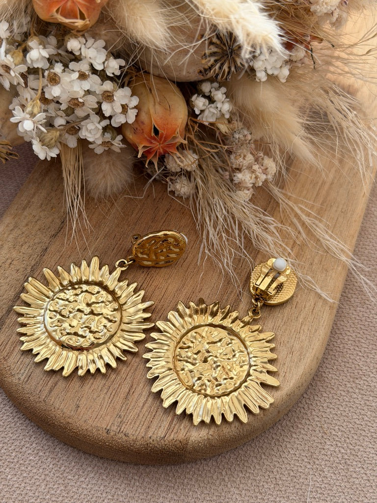 Boucles d'Oreilles à clip Emmanuelle