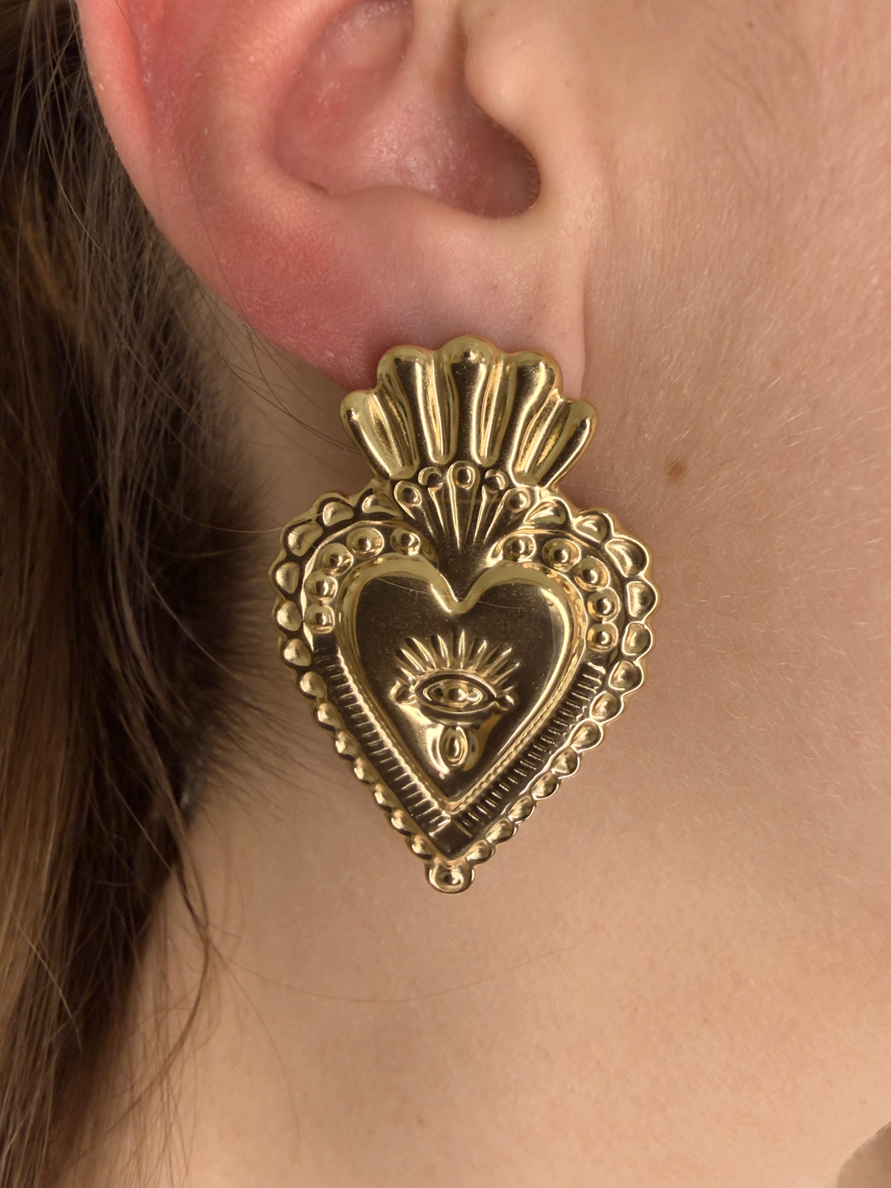Boucles d'Oreilles Lou